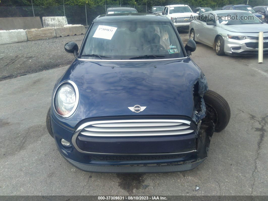 2015 Mini Cooper Hardtop 4 Door   Blue vin: WMWXS5C51FT832884