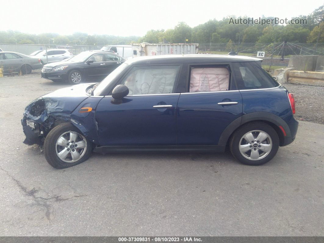 2015 Mini Cooper Hardtop 4 Door   Синий vin: WMWXS5C51FT832884