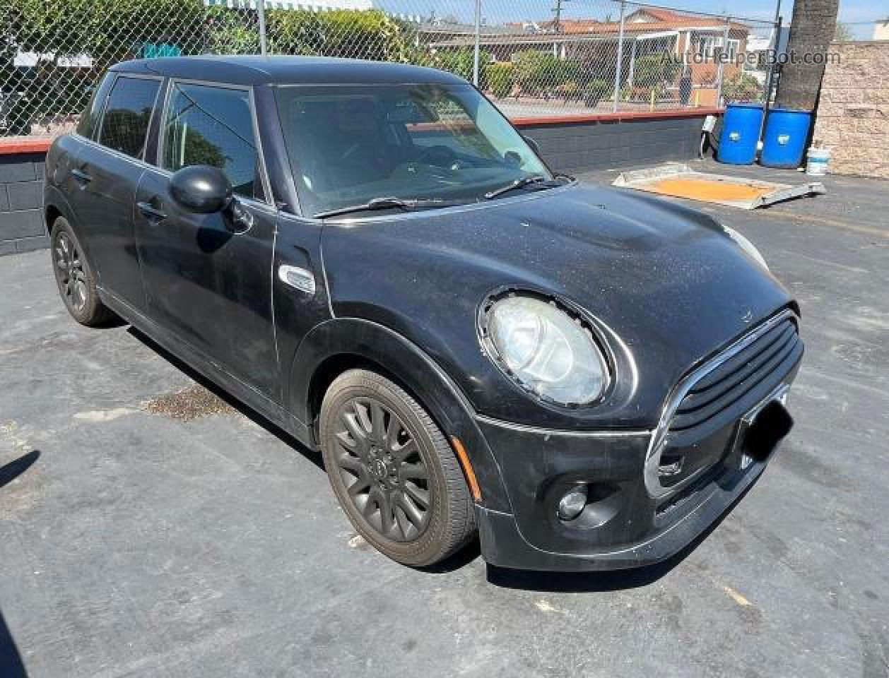 2015 Mini Cooper  Black vin: WMWXS5C52FT827192