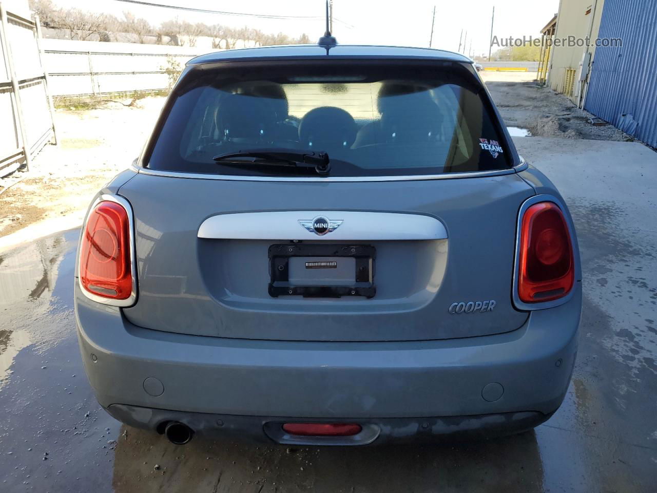 2015 Mini Cooper  Gray vin: WMWXS5C52FT833381