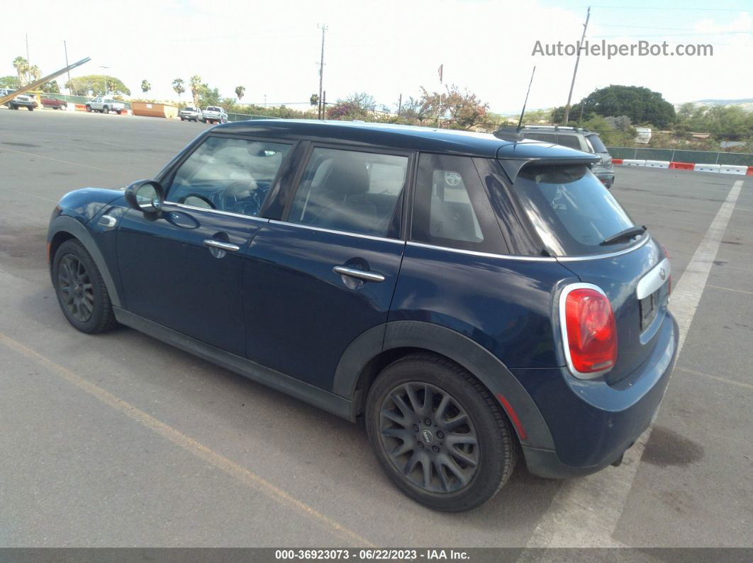 2015 Mini Cooper Hardtop 4 Door   Blue vin: WMWXS5C53FT828044