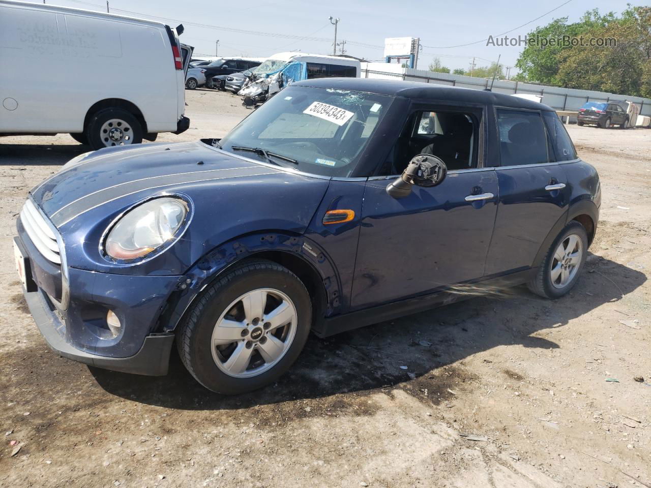 2015 Mini Cooper  Blue vin: WMWXS5C53FT828111