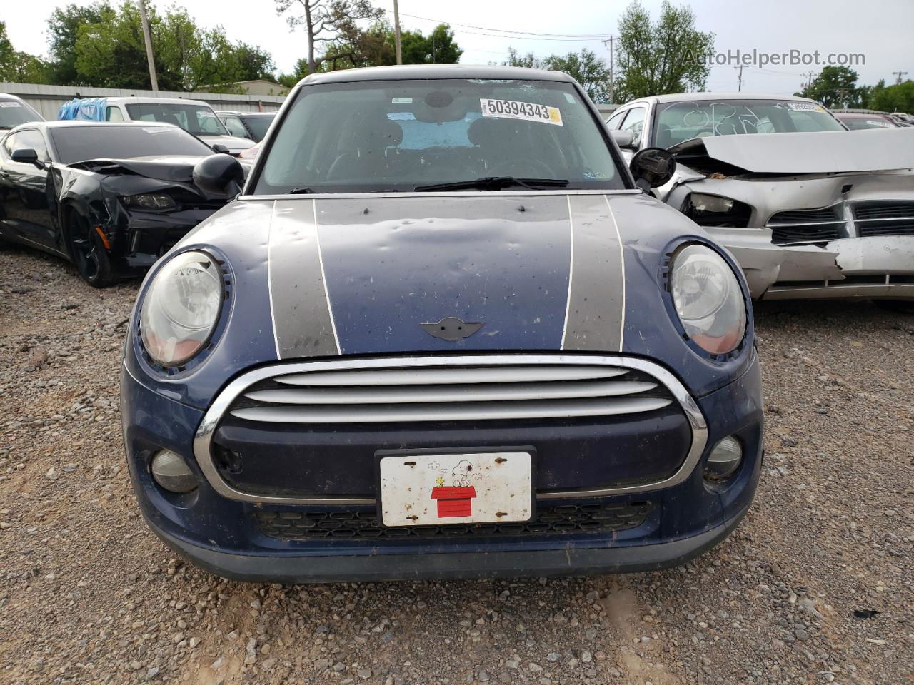 2015 Mini Cooper  Blue vin: WMWXS5C53FT828111