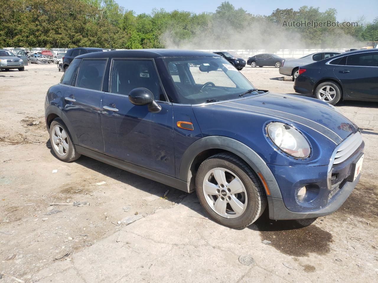 2015 Mini Cooper  Blue vin: WMWXS5C53FT828111