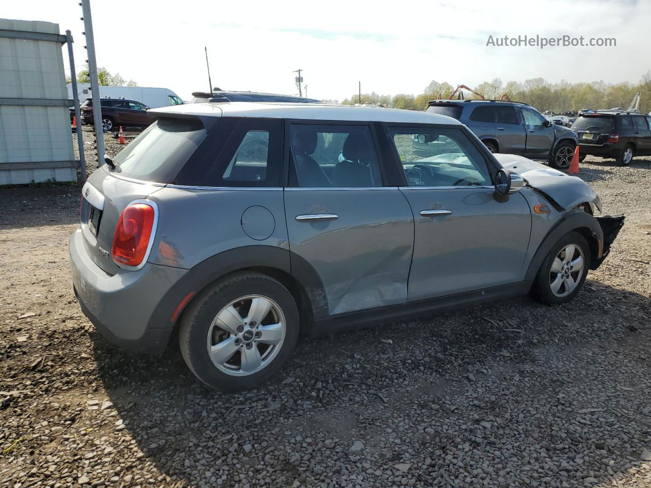 2015 Mini Cooper  Gray vin: WMWXS5C54FT832247