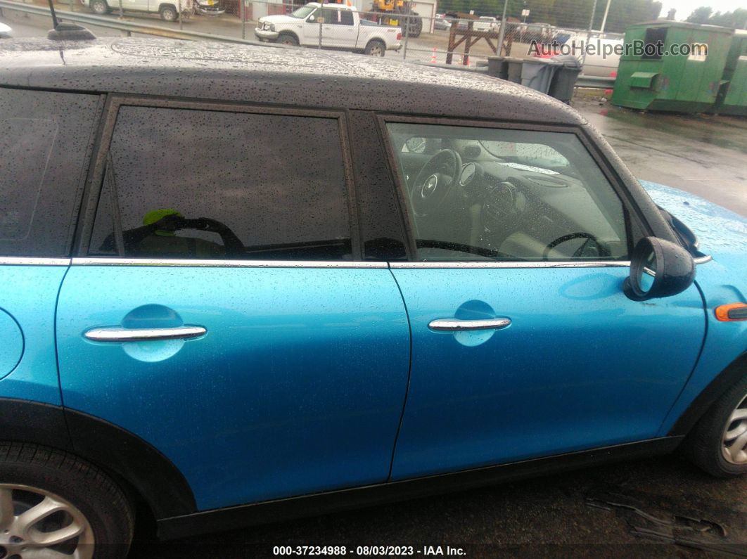 2015 Mini Cooper Hardtop 4 Door   Blue vin: WMWXS5C56FT827096