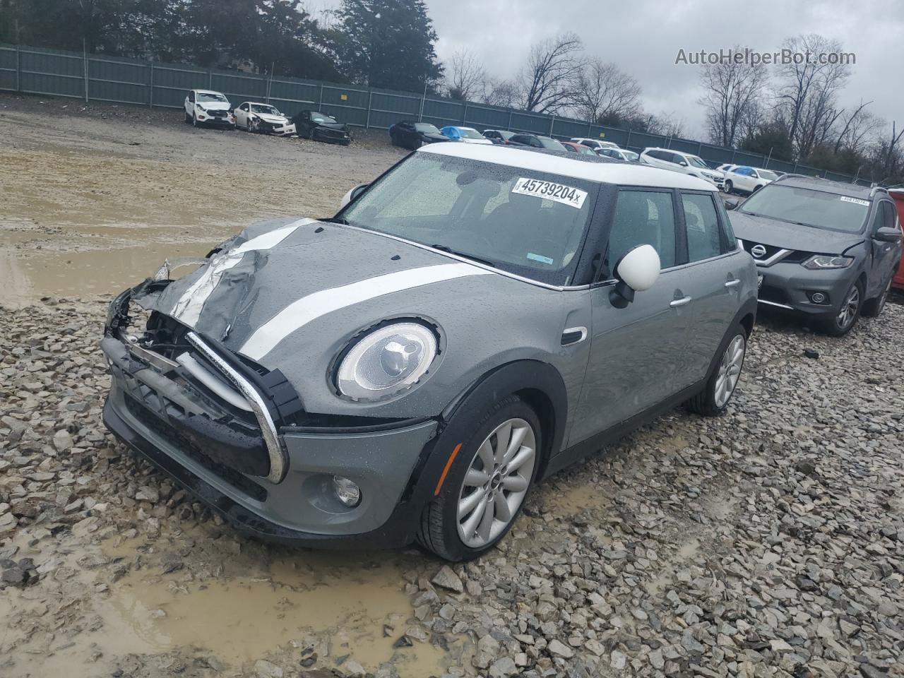 2015 Mini Cooper  Gray vin: WMWXS5C56FT830046