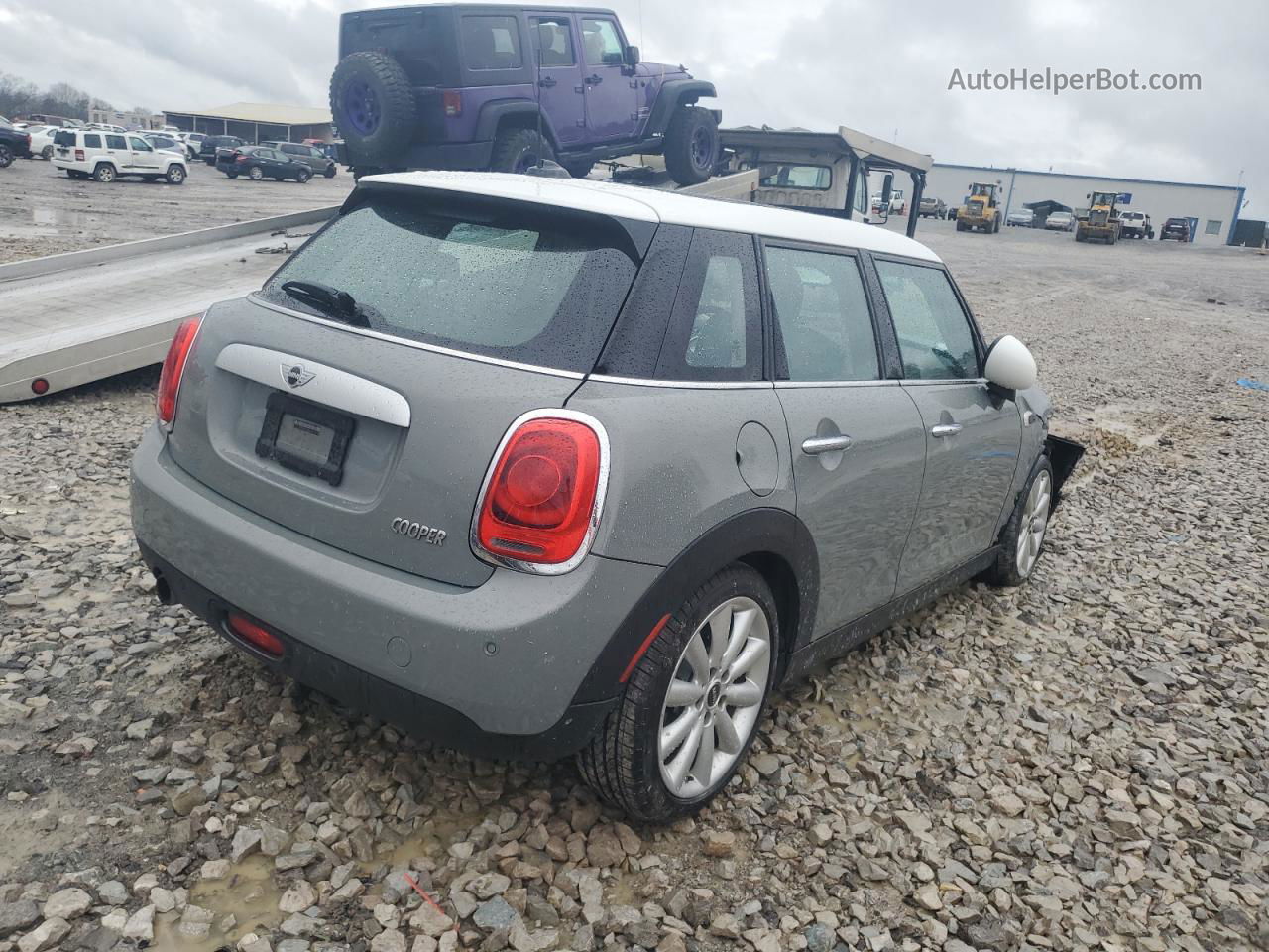 2015 Mini Cooper  Gray vin: WMWXS5C56FT830046