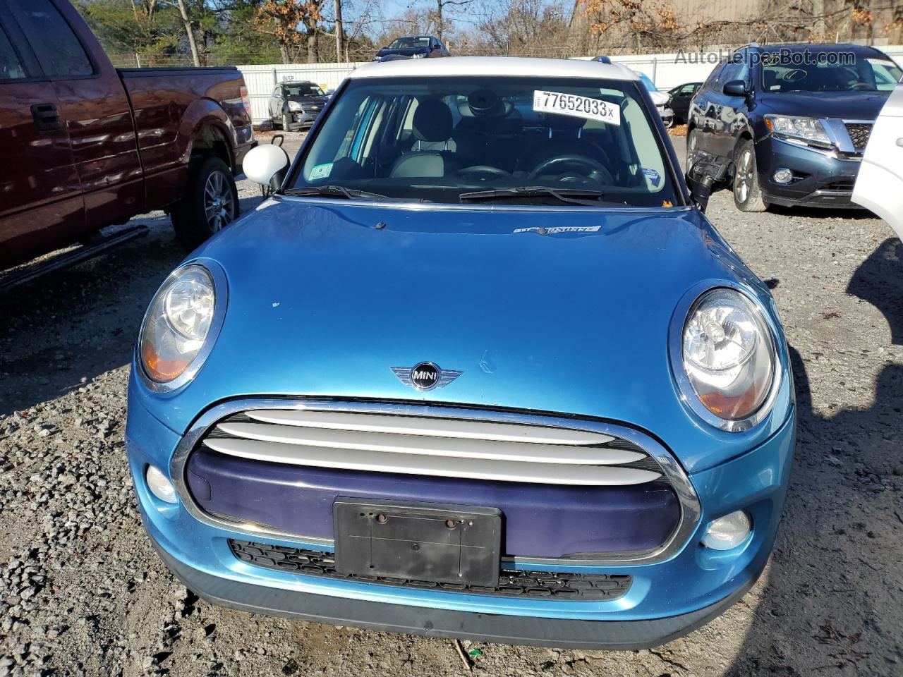 2015 Mini Cooper  Синий vin: WMWXS5C56FT830984