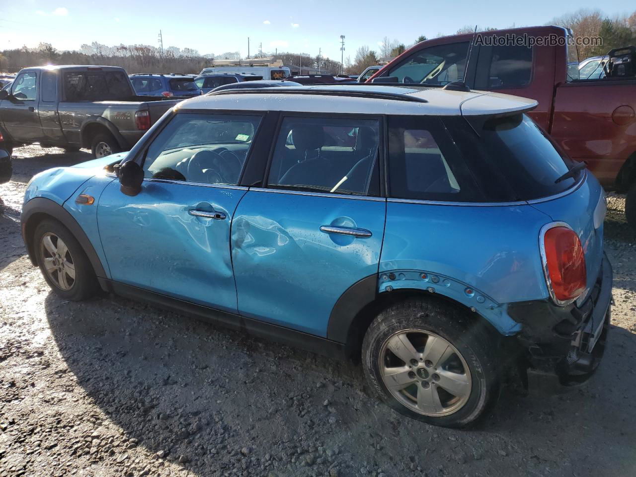 2015 Mini Cooper  Blue vin: WMWXS5C56FT830984