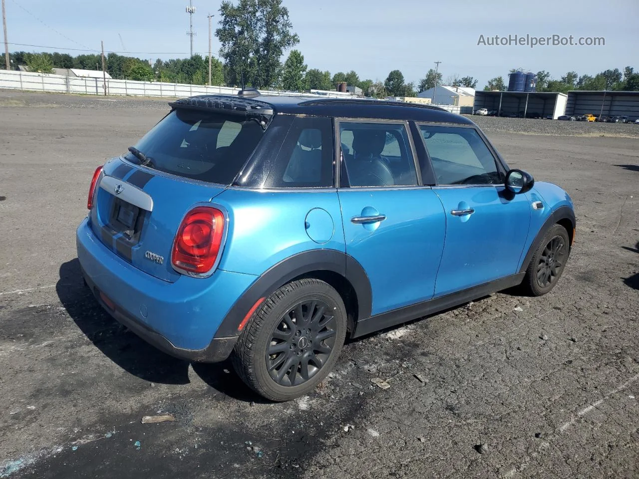 2015 Mini Cooper  Blue vin: WMWXS5C56FT832346