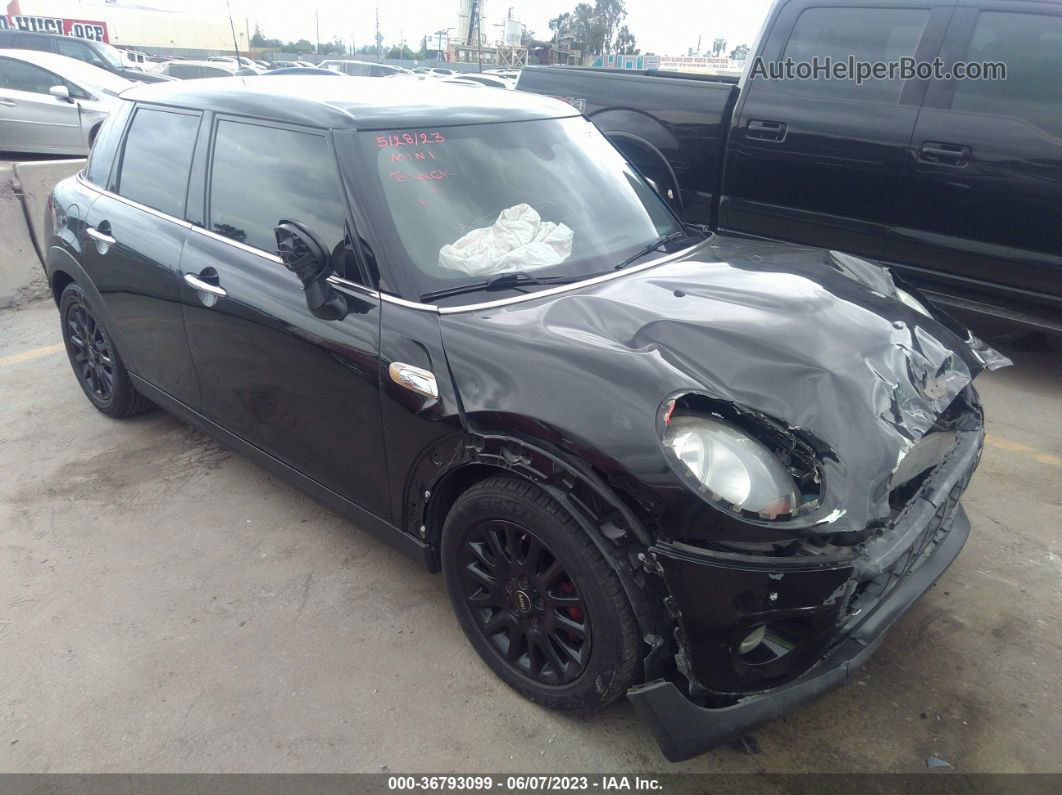 2015 Mini Cooper Hardtop 4 Door   Black vin: WMWXS5C57FT827186