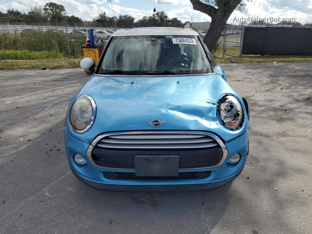 2015 Mini Cooper  Blue vin: WMWXS5C57FT831156