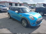 2015 Mini Cooper Hardtop 4 Door   Blue vin: WMWXS5C5XFT827280