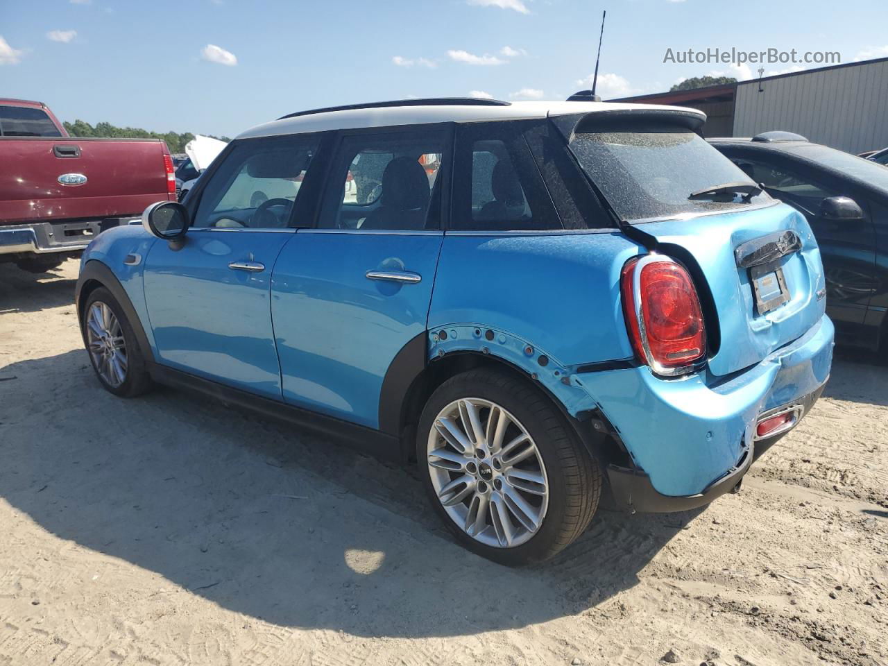 2018 Mini Cooper  Blue vin: WMWXU1C50J2F79125