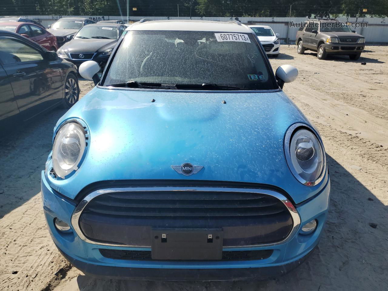 2018 Mini Cooper  Blue vin: WMWXU1C50J2F79125