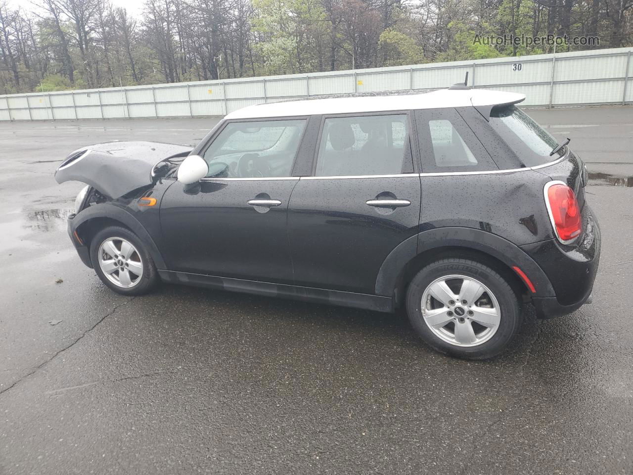 2018 Mini Cooper  Black vin: WMWXU1C50J2F79898