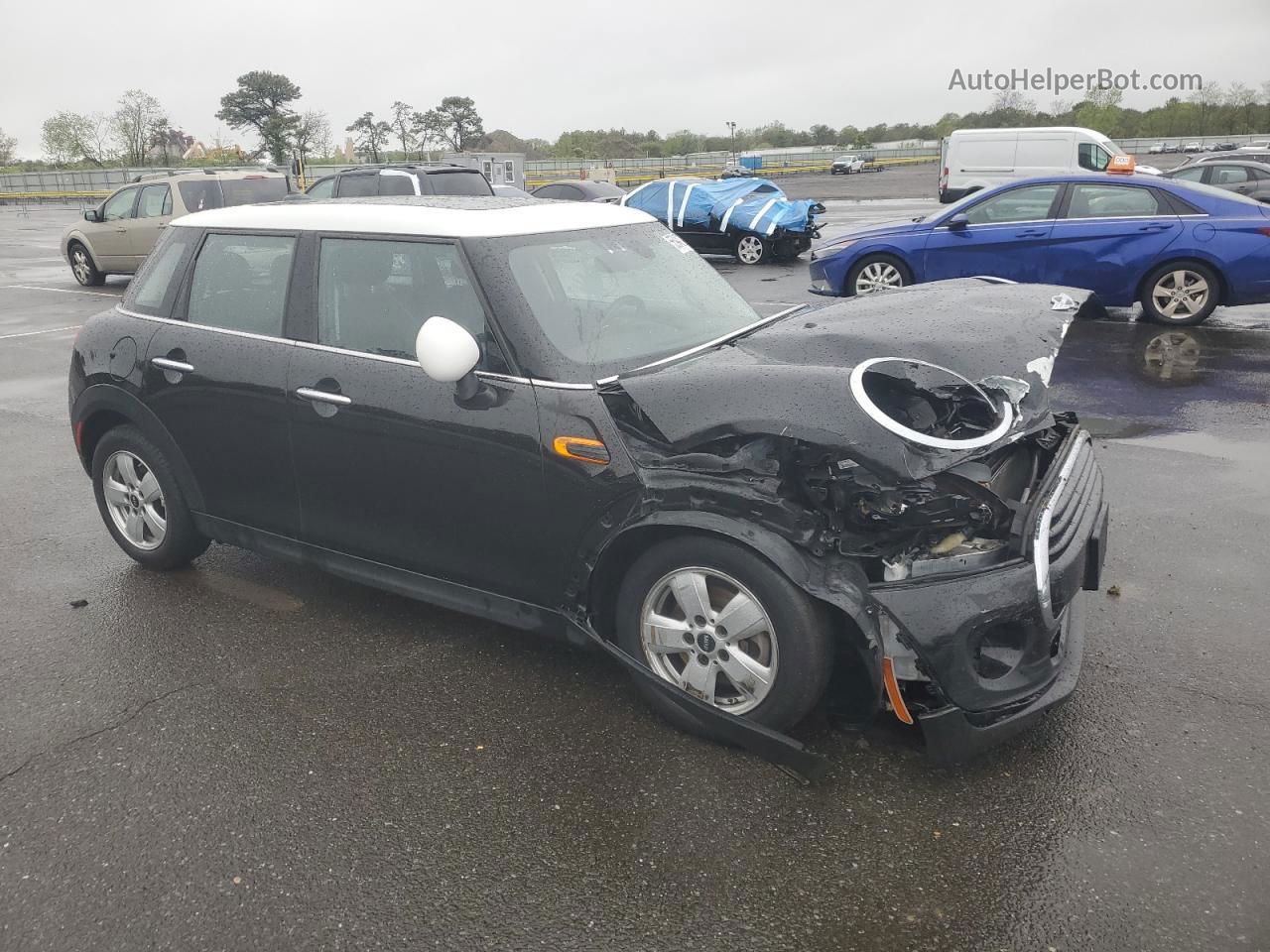 2018 Mini Cooper  Black vin: WMWXU1C50J2F79898