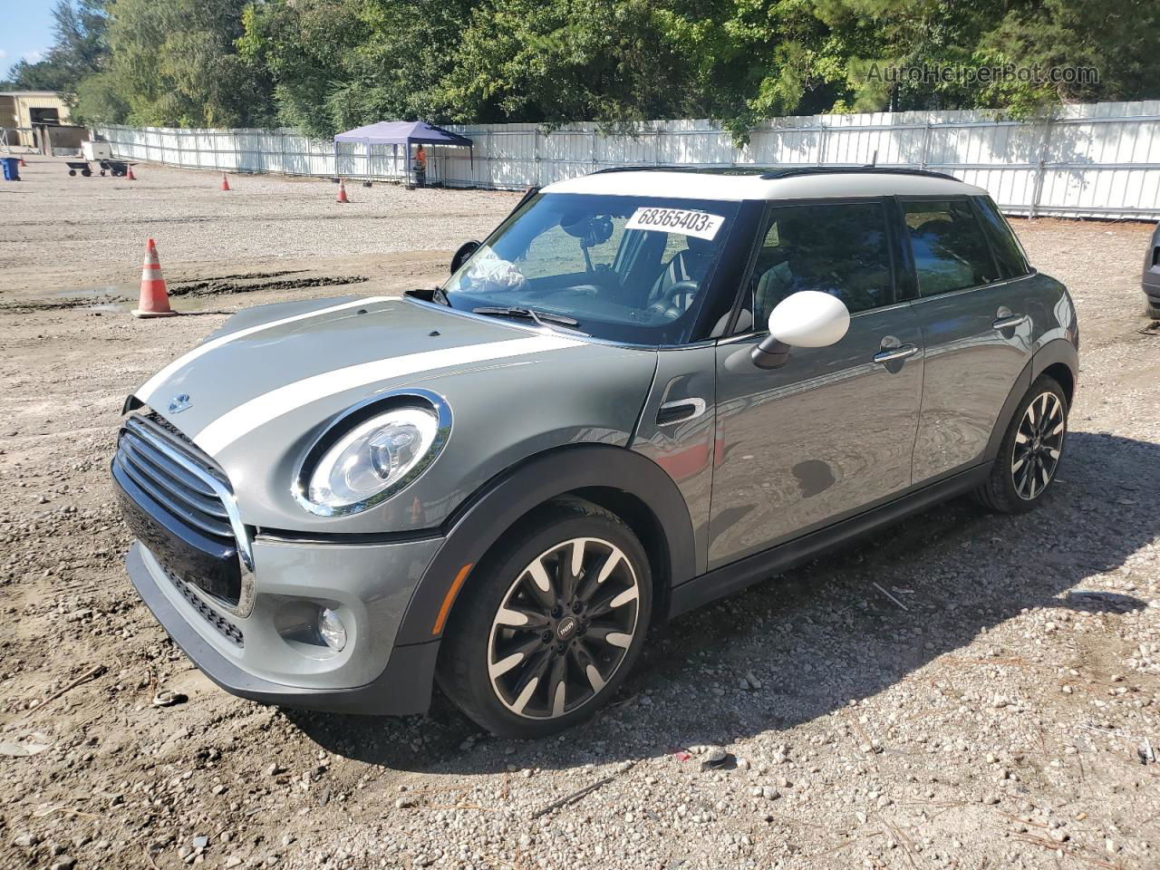 2018 Mini Cooper  Gray vin: WMWXU1C50J2F93073