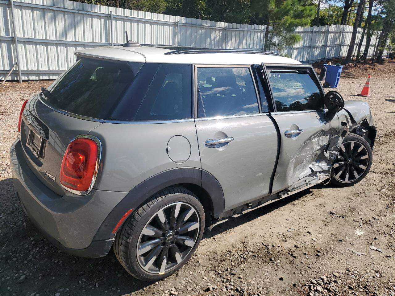 2018 Mini Cooper  Серый vin: WMWXU1C50J2F93073