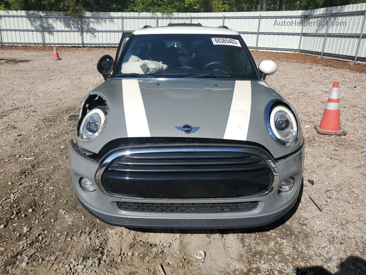 2018 Mini Cooper  Gray vin: WMWXU1C50J2F93073