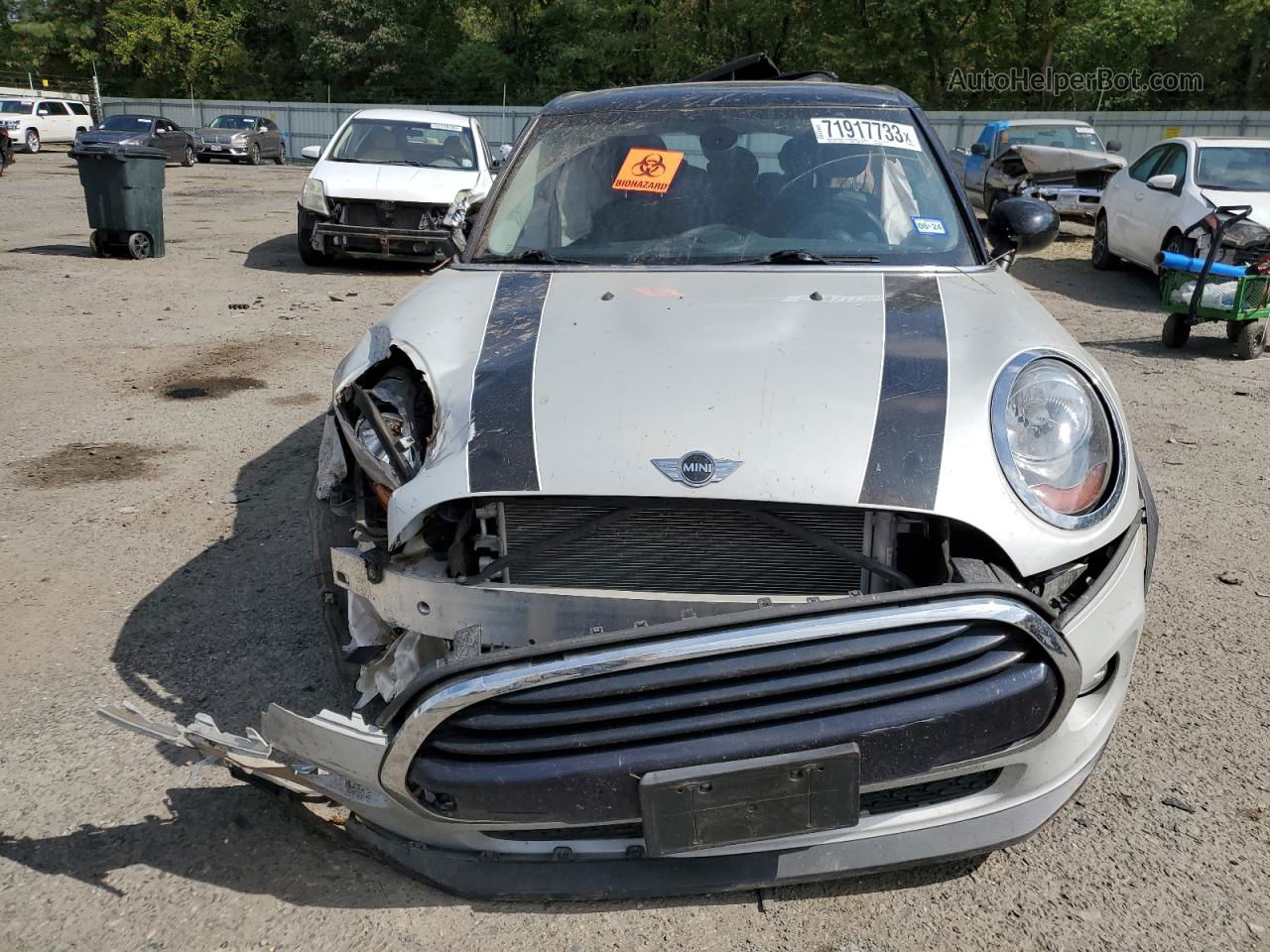 2018 Mini Cooper  Silver vin: WMWXU1C51J2F80252