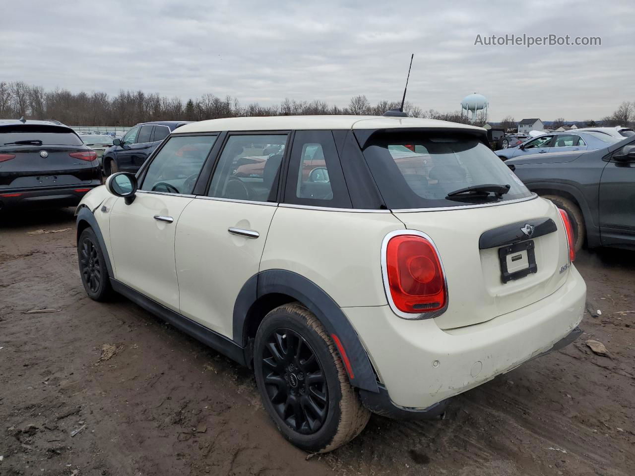 2018 Mini Cooper  Cream vin: WMWXU1C51J2F80431