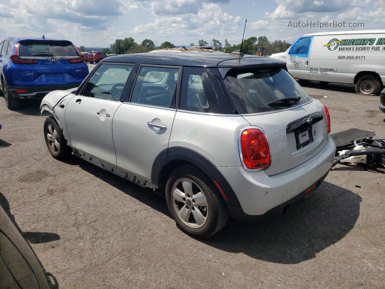 2018 Mini Cooper  Серый vin: WMWXU1C52J2F80552