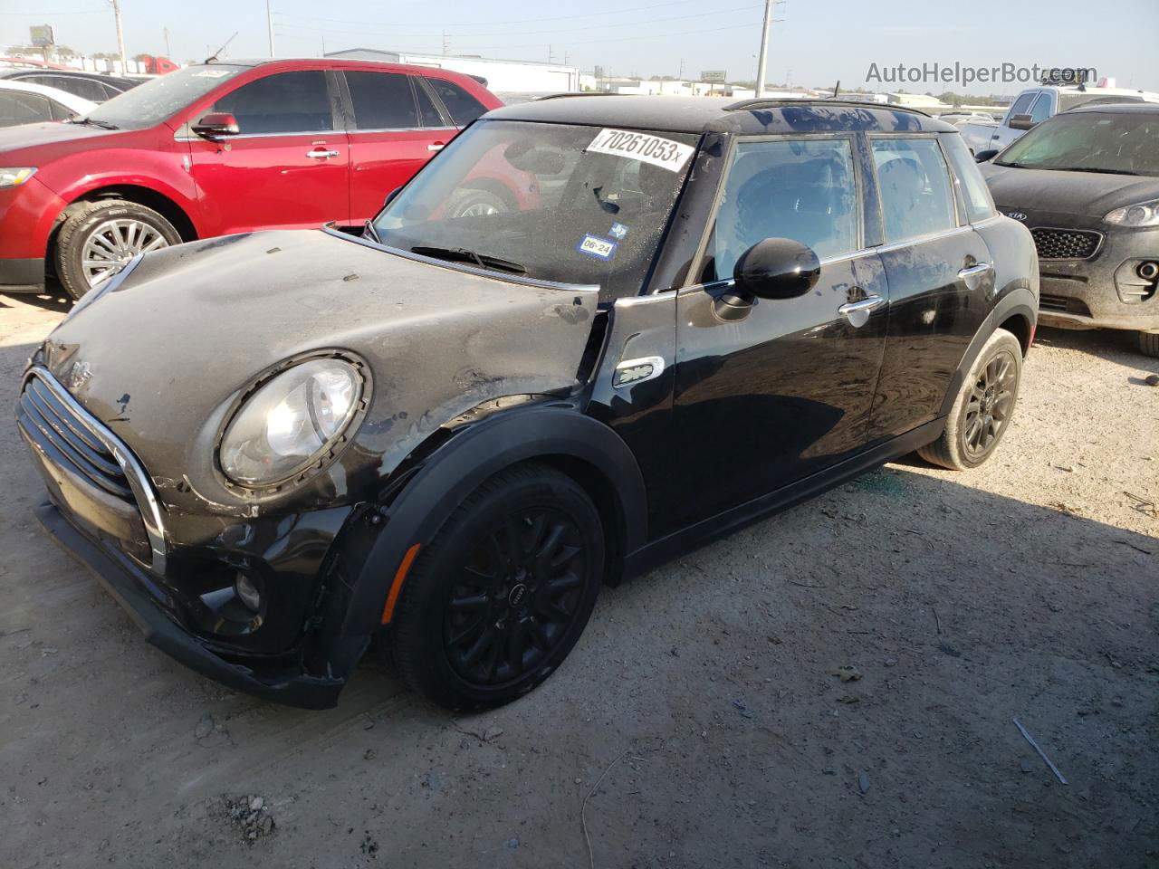 2018 Mini Cooper  Black vin: WMWXU1C54J2F81492