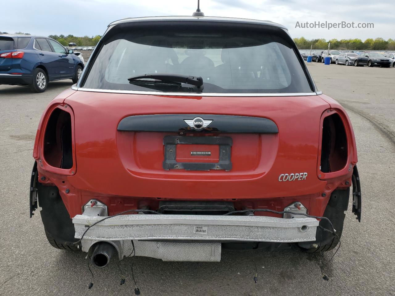 2018 Mini Cooper  Red vin: WMWXU1C57J2F79803