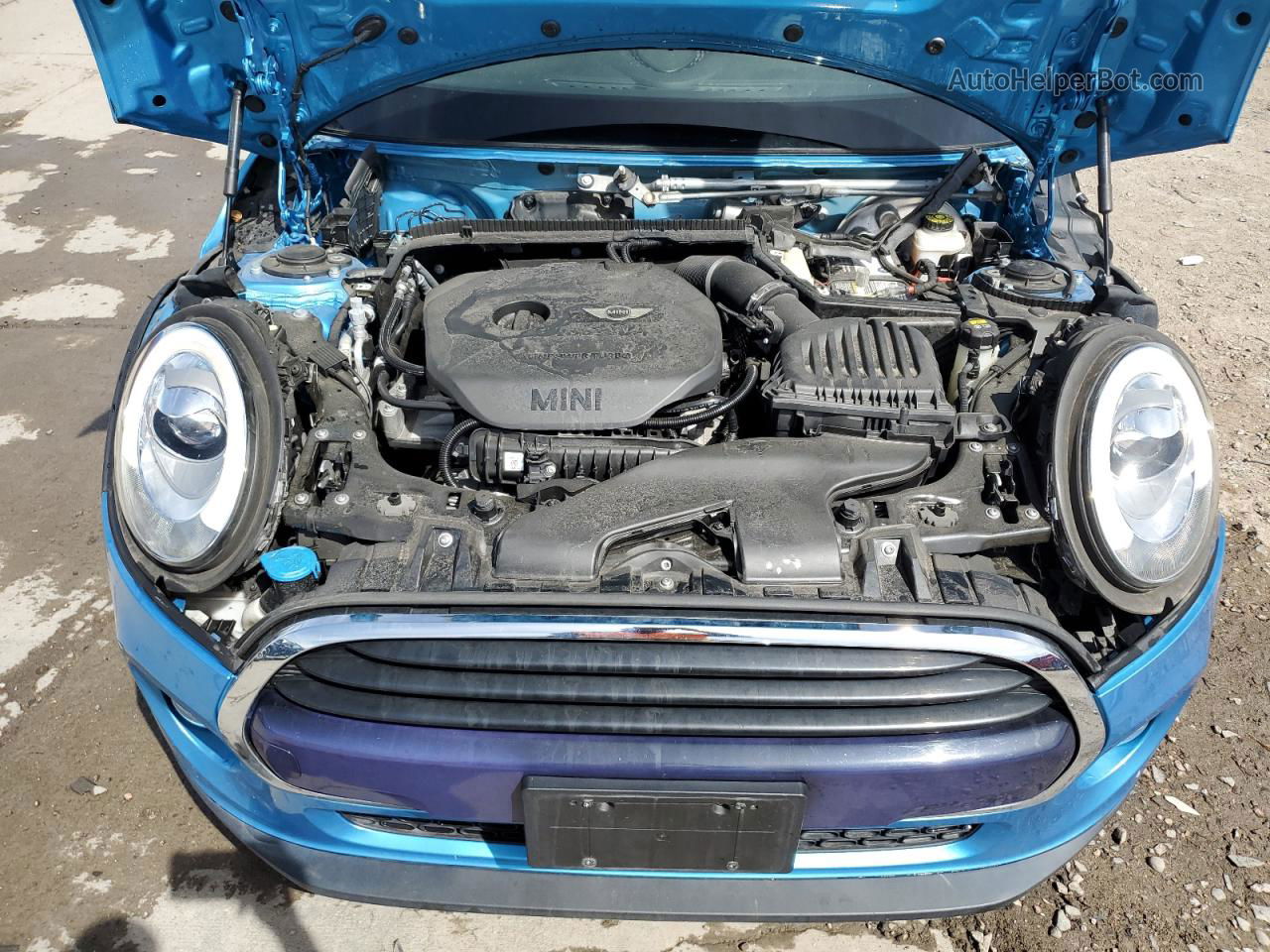 2018 Mini Cooper  Blue vin: WMWXU1C57J2F80112