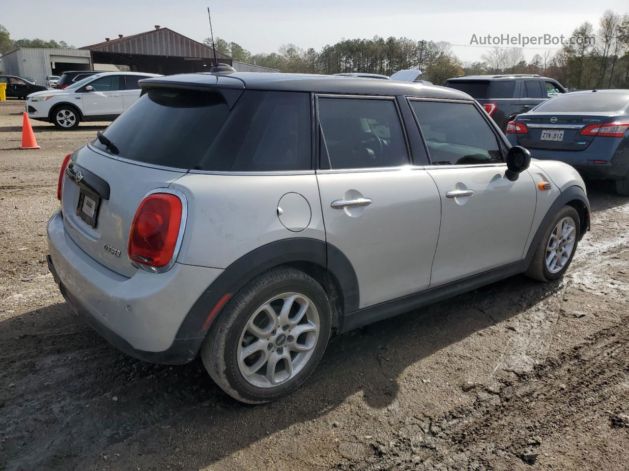 2018 Mini Cooper  Серый vin: WMWXU1C57J2F80319