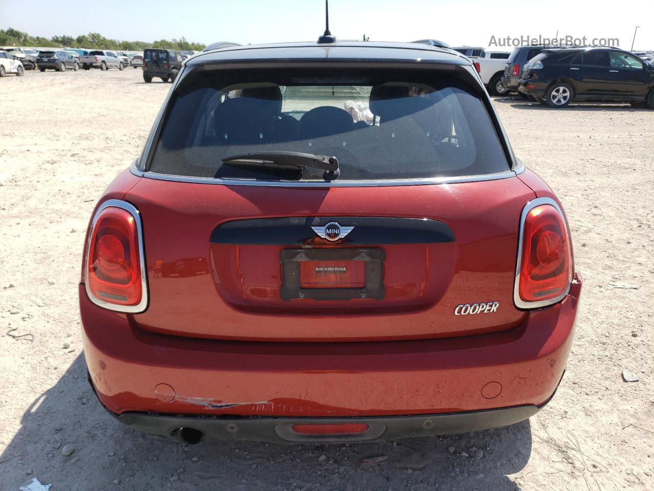 2018 Mini Cooper  Red vin: WMWXU1C5XJ2F80055