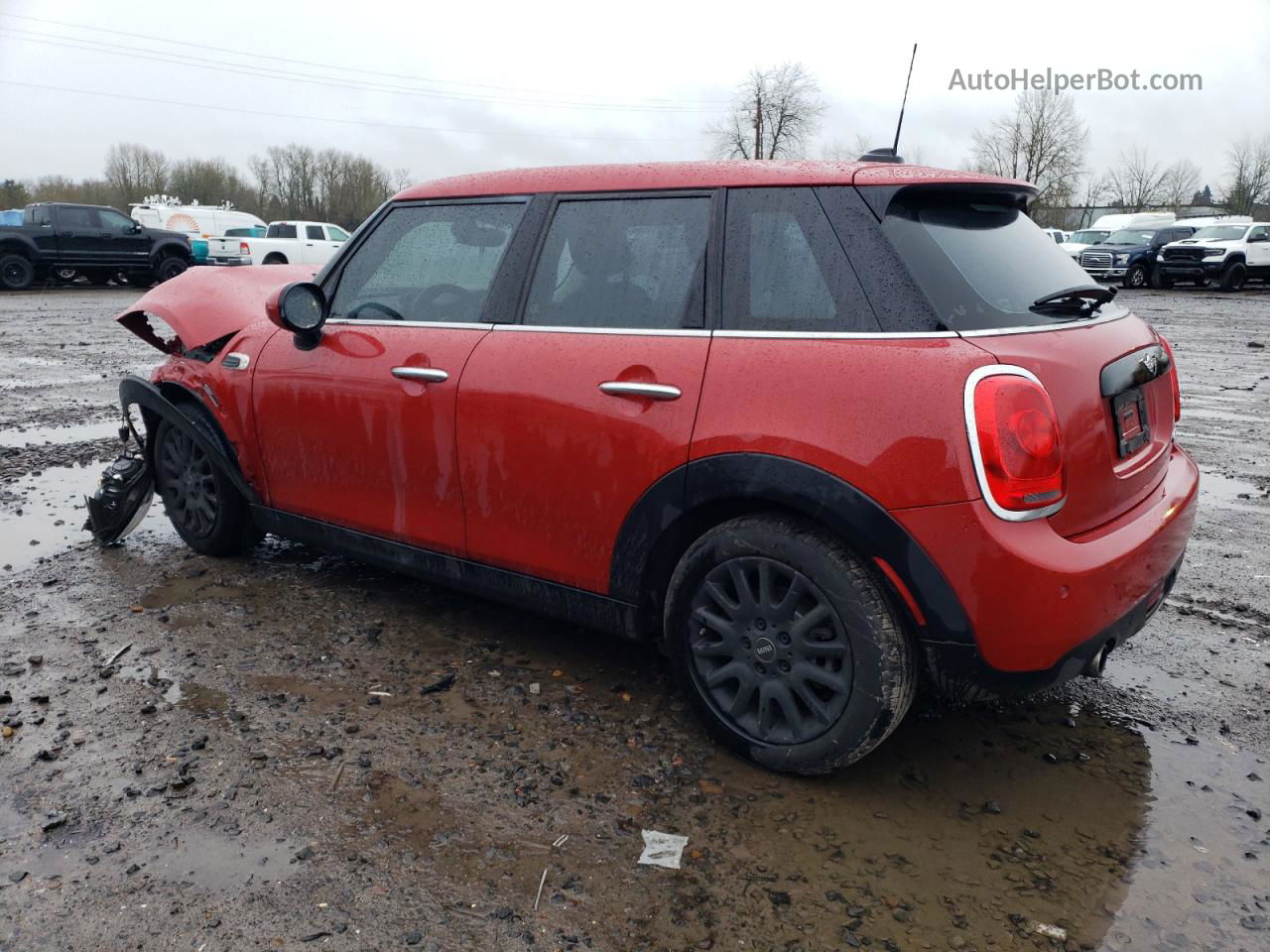 2018 Mini Cooper  Red vin: WMWXU1C5XJ2F80489