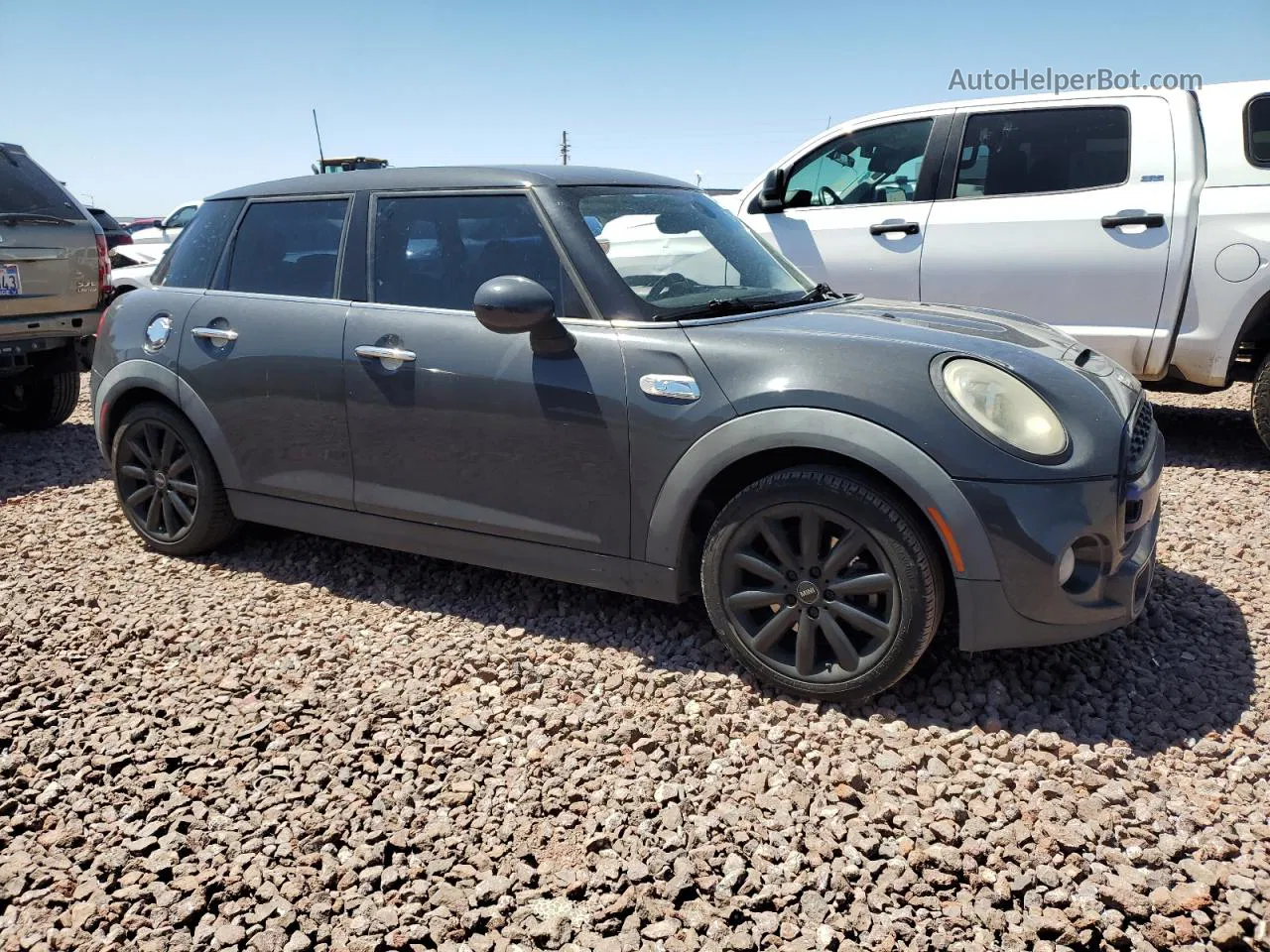 2015 Mini Cooper S Silver vin: WMWXU3C50F2B58945