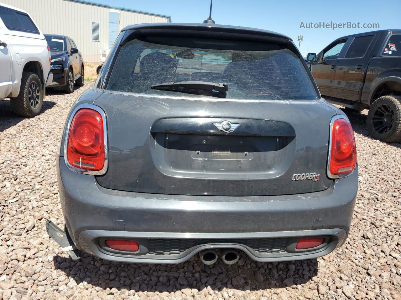 2015 Mini Cooper S Silver vin: WMWXU3C50F2B58945