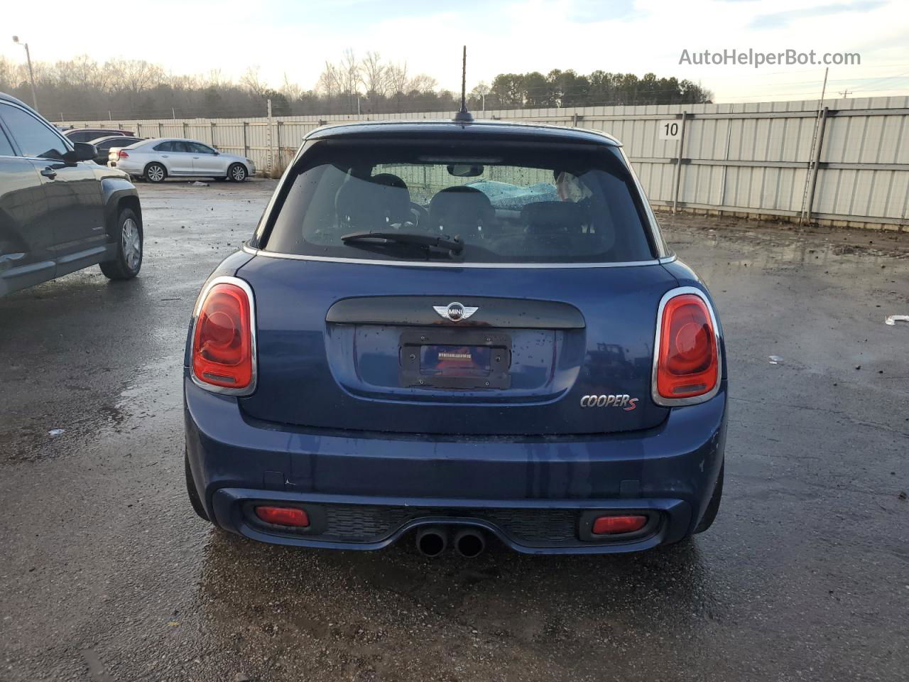 2015 Mini Cooper S Blue vin: WMWXU3C50F2B59528