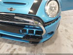 2015 Mini Cooper Hardtop 4 Door S Light Blue vin: WMWXU3C50F2B61778