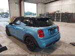 2015 Mini Cooper Hardtop 4 Door S Light Blue vin: WMWXU3C50F2B61778