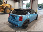 2015 Mini Cooper Hardtop 4 Door S Light Blue vin: WMWXU3C50F2B61778