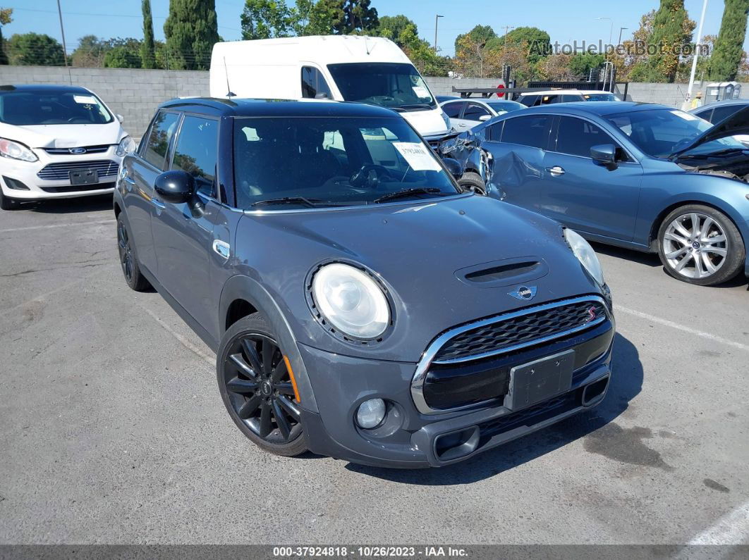 2015 Mini Cooper Hardtop 4 Door S Gray vin: WMWXU3C50FT891701