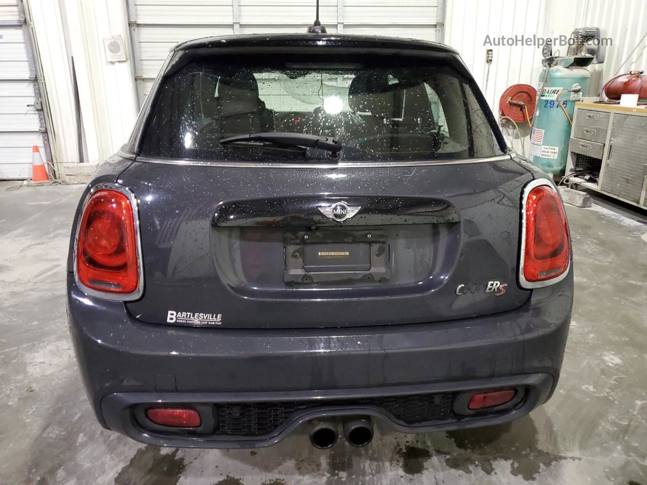 2015 Mini Cooper S Black vin: WMWXU3C50FT891746