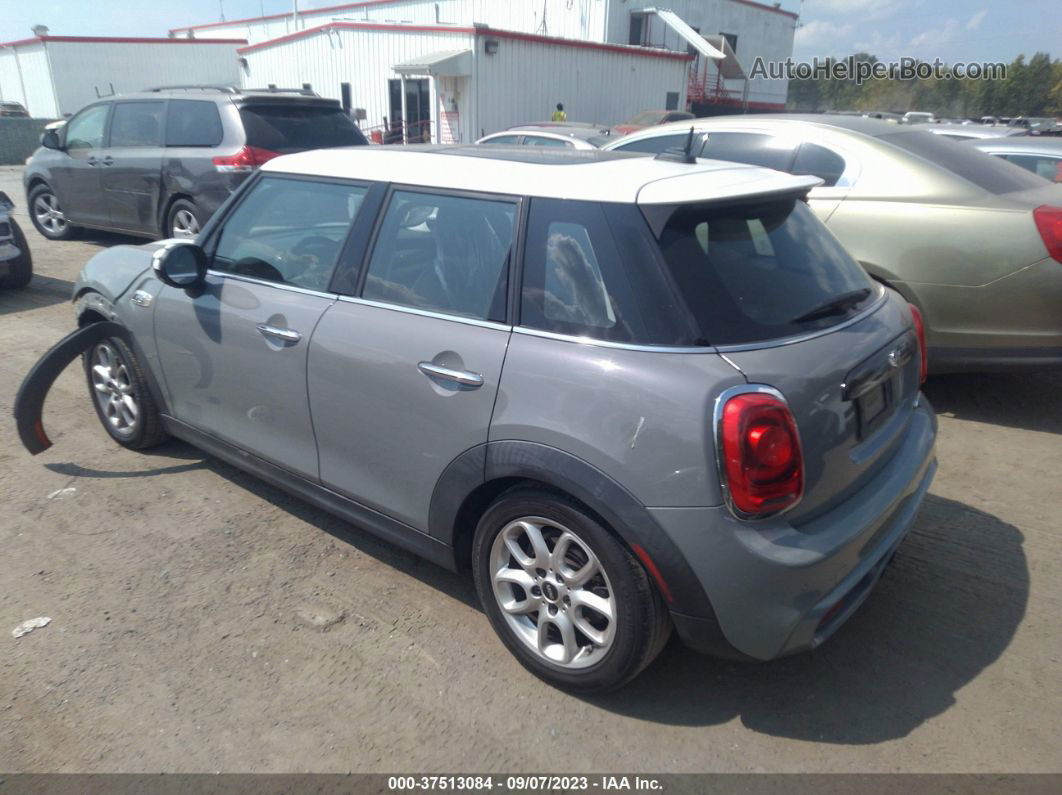 2015 Mini Cooper Hardtop 4 Door S Gray vin: WMWXU3C51F2B56752