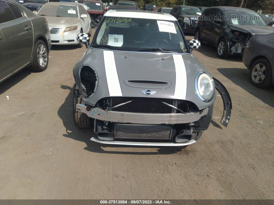 2015 Mini Cooper Hardtop 4 Door S Gray vin: WMWXU3C51F2B56752