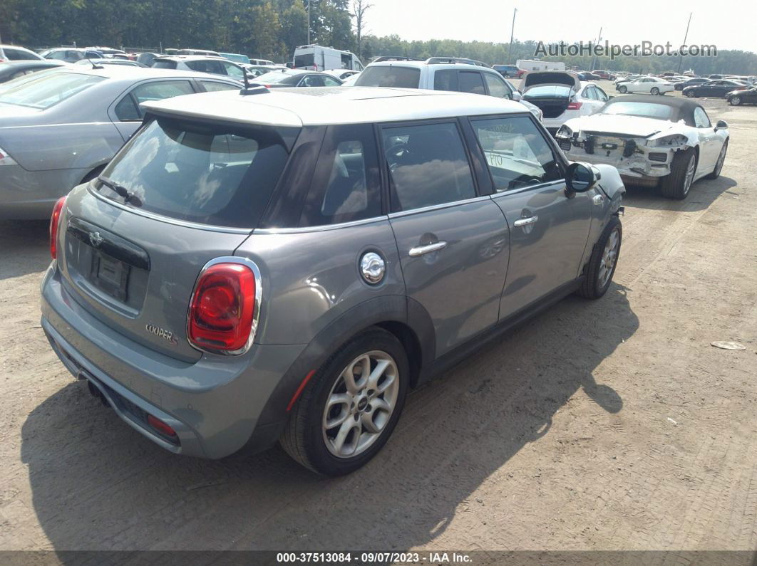 2015 Mini Cooper Hardtop 4 Door S Gray vin: WMWXU3C51F2B56752