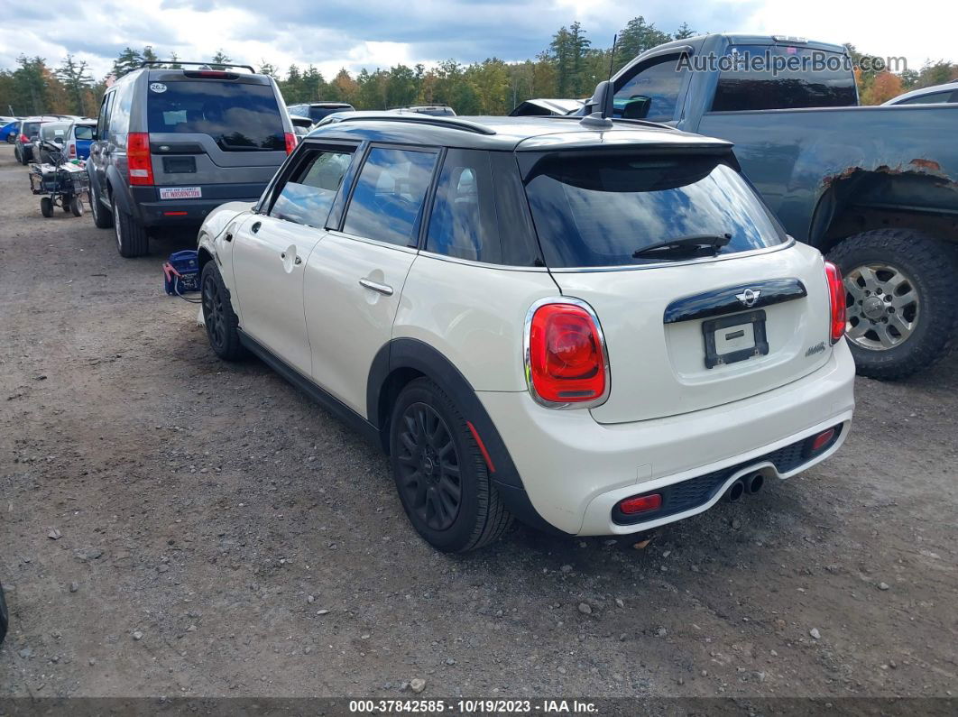 2015 Mini Cooper Hardtop 4 Door S Белый vin: WMWXU3C51F2B57318