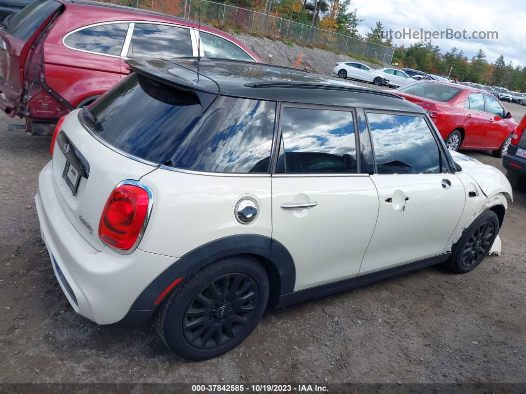 2015 Mini Cooper Hardtop 4 Door S Белый vin: WMWXU3C51F2B57318