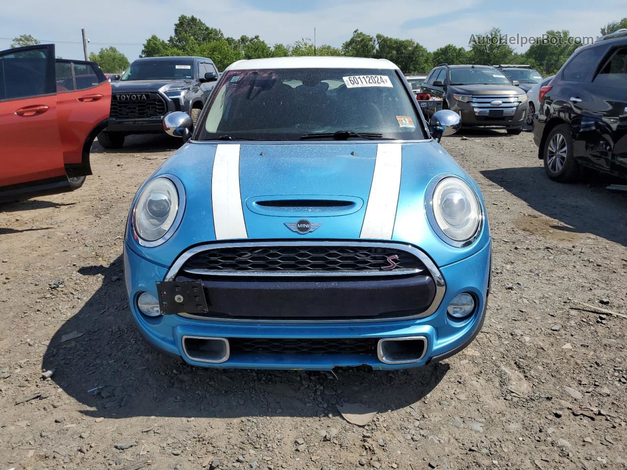 2015 Mini Cooper S Blue vin: WMWXU3C51F2B57562