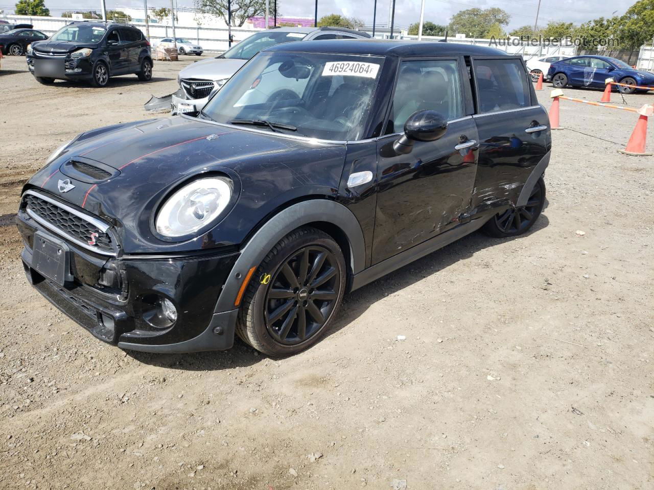 2018 Mini Cooper S Black vin: WMWXU3C51J2F50308