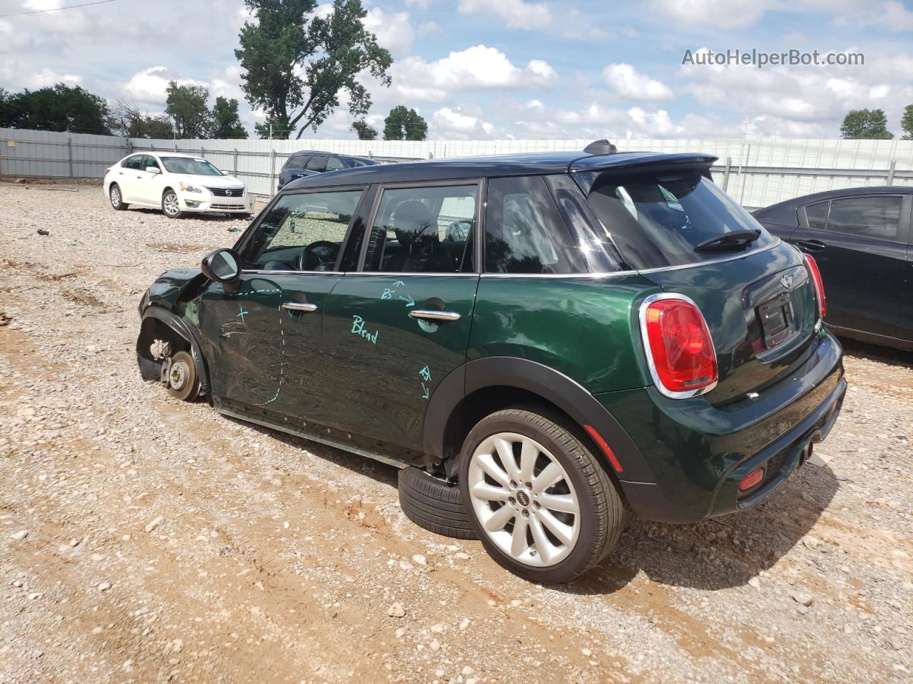 2018 Mini Cooper S Green vin: WMWXU3C51J2F51121